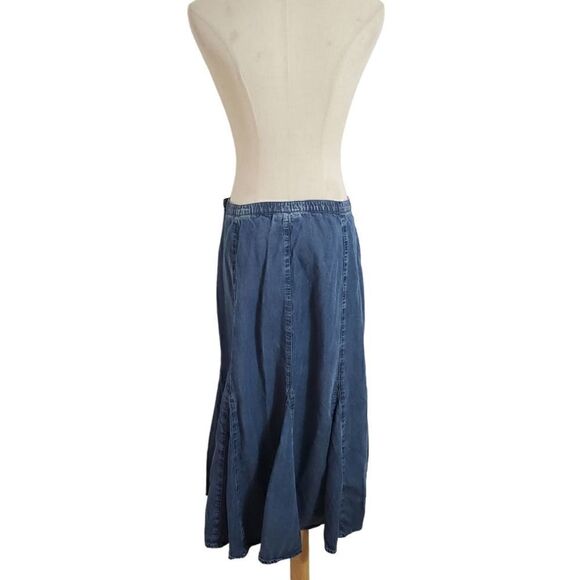 Coldwater Creek Denim Maxi Skirt - Picture 4 of 7